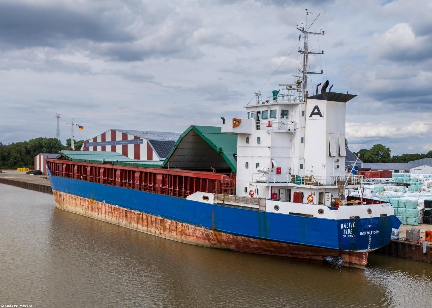 Baltic Blue moored in Papenburg, 16-08-2026 Baltic Blue moored in Papenburg, 16-08-2026
