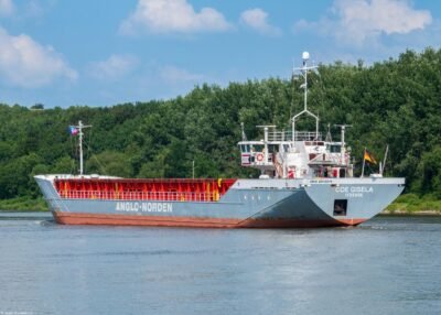 COE Gisela in Kiel Canal passing Hohenhörn, 17-07-2026