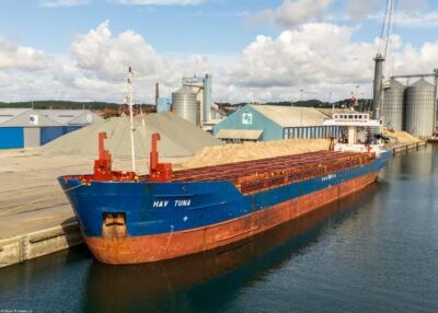 Hav Tuna moored in Aabenraa, 01-08-2026