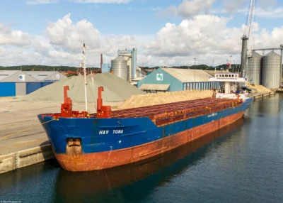 Hav Tuna moored in Aabenraa, 01-08-2026