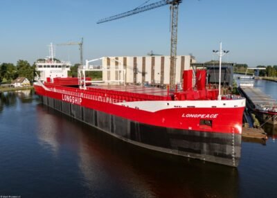 Longpeace under construction at GS Yard in Waterhuizen, 02-08-2026