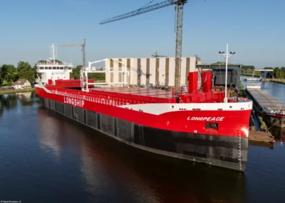 Longpeace under construction at SAS Waterhuizen B.V., 02-08-2026