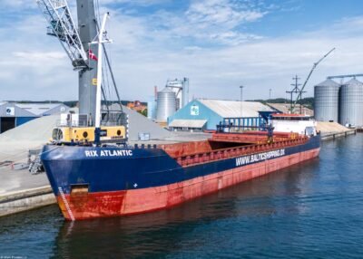 Rix Atlantic moored in Aabenraa, 29-07-2026