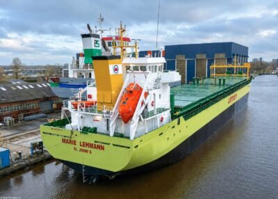 Marie Lehmann under construction at shipyard Royal Bodewes, 15-12-2024